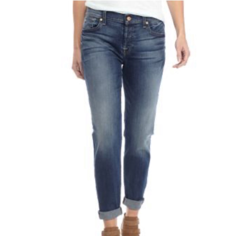 7FAM Josefina Skinny Boyfriend Jeans